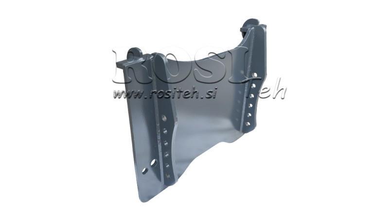 PLACA DE MONTAJE PARA TRACTOR PARA HIDRÁULICA DELANTERA