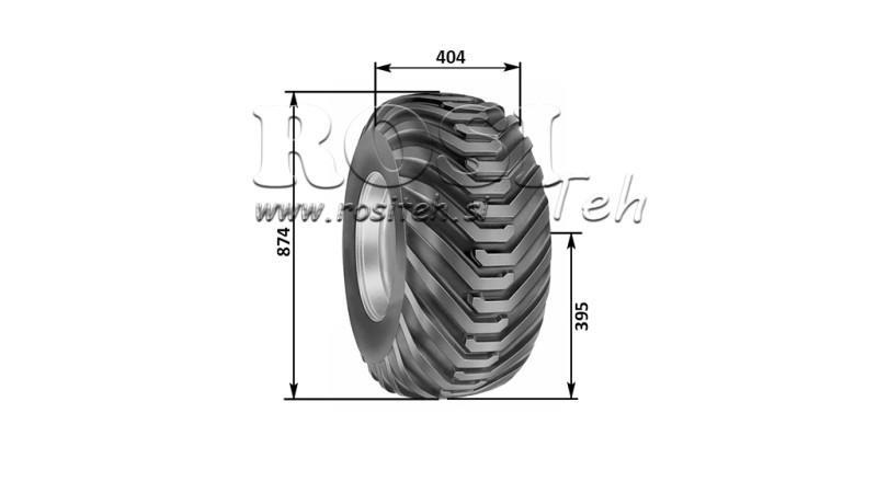 PNEUMATICO 400/60-15.5 TR 882 14pl CON CERCHIO 13.00X15.5