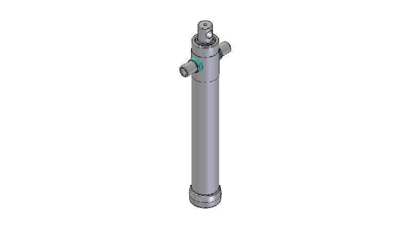 2026F -CYLINDER TELESKOPOWY STANDARD/OTWÓR 2 ETAPY SKOKU 995 ŚREDNICA 80