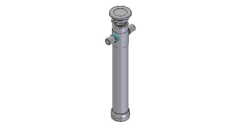 2026S -TELESCOPICKÝ CYLINDR STANDARD/KULIČKA 2 STUPNĚ ZDVIH 995 PRŮMĚR 80