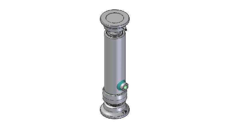 2720S -CILINDRO TELESCÓPICO BOLA – BOLA 2 PASOS RECORRIDO 455 FI 80