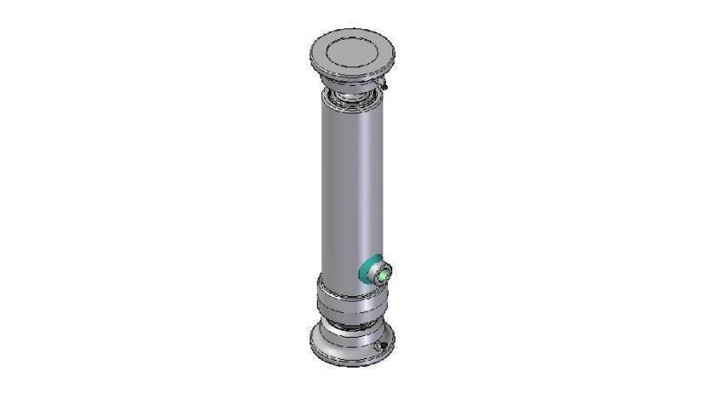 2722S - BOLA DE CILINDRO TELESCÓPICO – BOLA 2 GRADOS RECORRIDO 595 FI 80