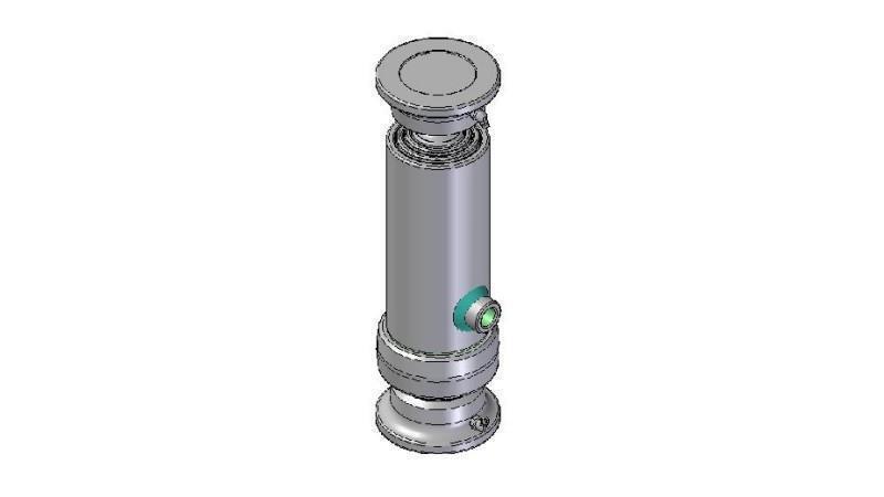 2731S -TELESCOPISK Sylinder KULE – KULE 3 GRADER SLAG 500 FI 95