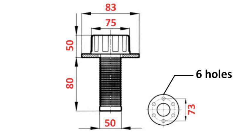 HYDRAULISK FYLLEFILTER STOR