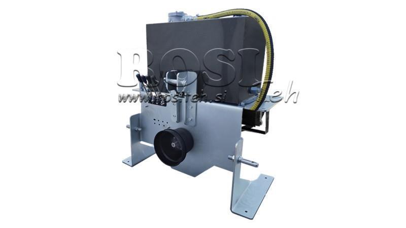 AGREGAT HYDRAULICZNY TRAKTORA POJEMNOŚĆ 70l PRZEPŁYW 53l/min 4XP80 - Z CHŁODNICĄ OLEJU