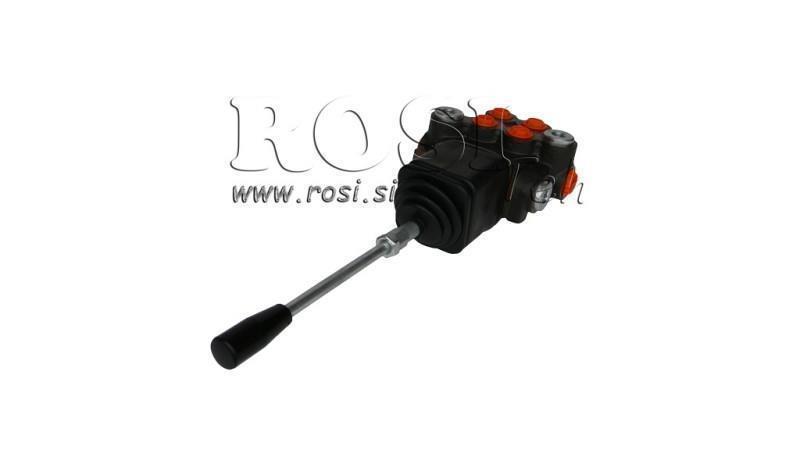 VÁLVULA HIDRÁULICA 2xP40   JOYSTICK