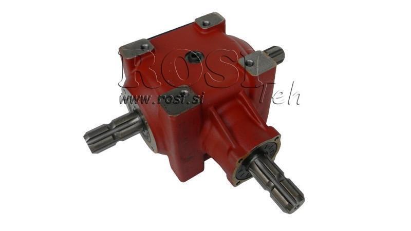ÚHELOVÝ REDUKTOR T-27J 1:1 (55HP-40.4kW)