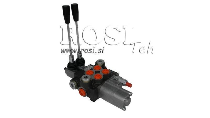 HYDRAULISK VENTIL 2xP40 FLYDENDE