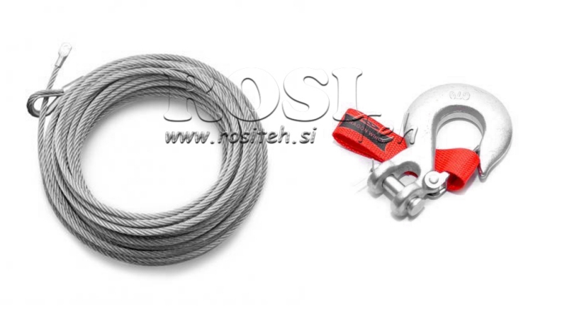 HIDRAULIČNO VITLO DWHI 12000 HD - 5443 kg