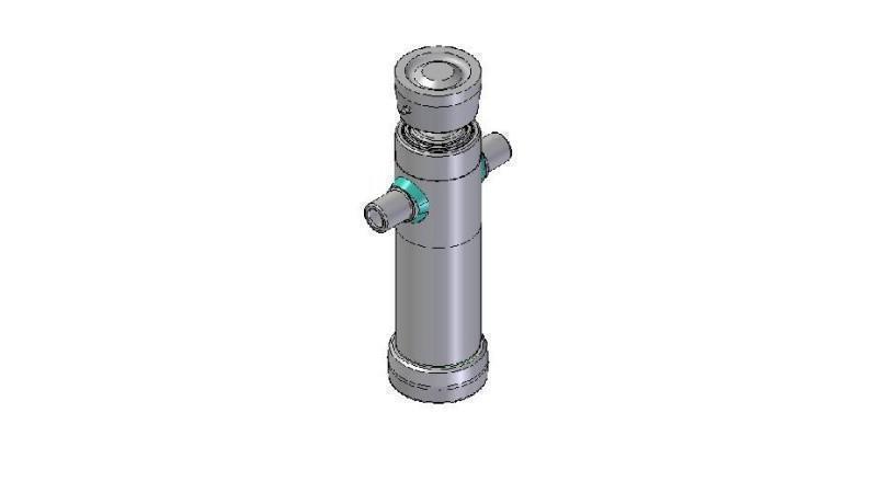 3021S -TELESCOPICKÝ CYLINDR STANDARD/KULIČKA 2 STUPNĚ ZDVIH 495 PRŮMĚR 95