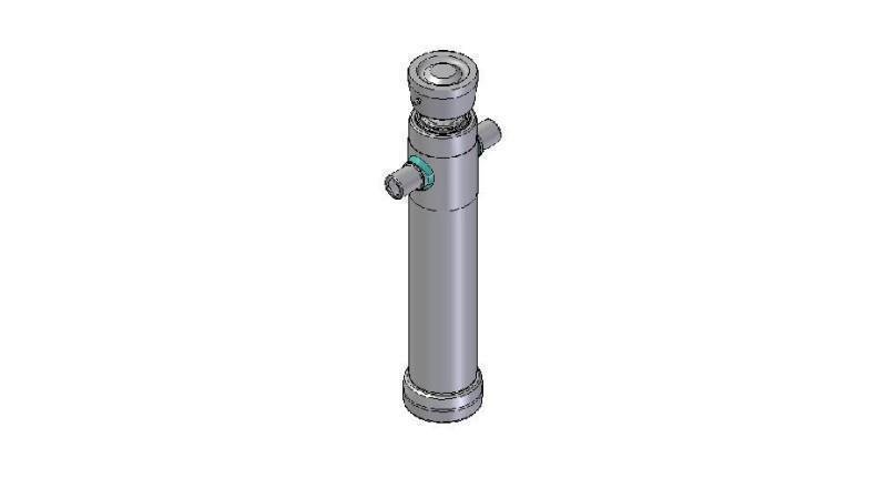 3025S -TELESCOPICKÝ CYLINDR STANDARD/KULIČKA 2 STUPNĚ ZDVIH 895 PRŮMĚR 95
