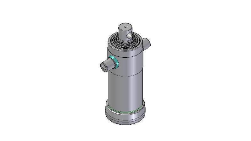 3053F -CILINDRO TELESCOPICO STANDARD/BUCO 5 STADI VIAGGIO 1480 FI 152