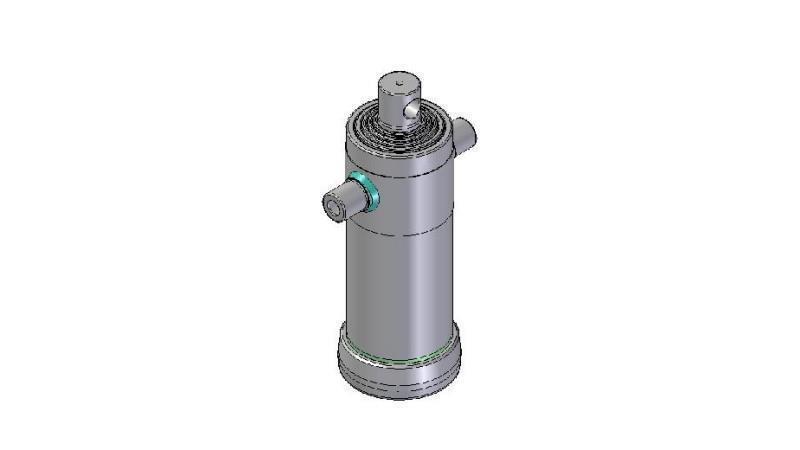 3058F -CILINDRO TELESCOPICO STANDARD/BUCO 5 STADI VIAGGIO 1625 FI 152