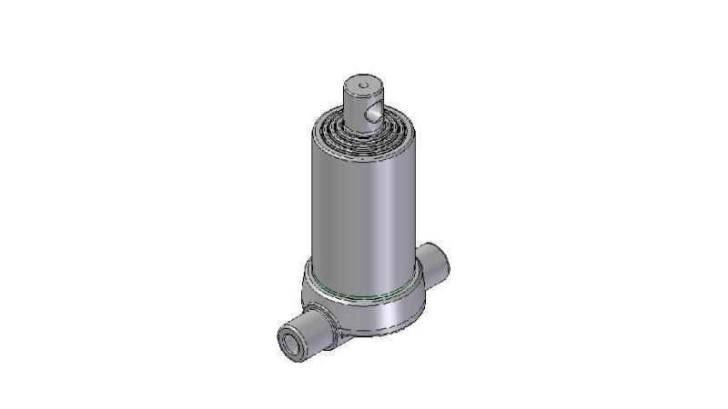 3561F -CYLINDER TELESKOPOWY DOLNY – OTWÓR 4 STOPNIE SKOK 590 FI 112