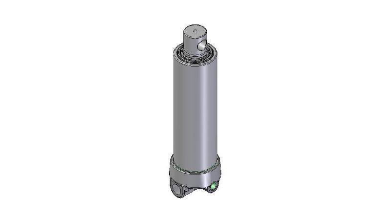 3635F -CYLINDER TELESCOPOWY OTWÓR - OTWÓR 3 STOPNIE SKOKU 1043 FI 112
