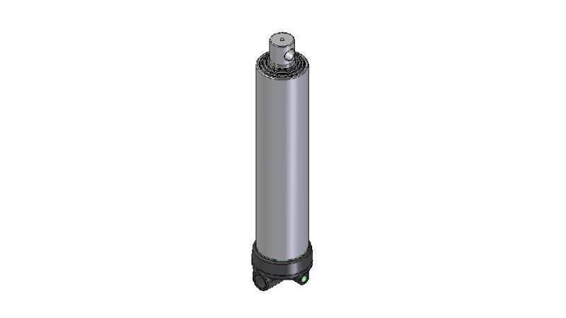 3649F -TELESCOPICZNY CYLINDER OTWÓR - OTWÓR 4 KROKI RUCHU 1990 FI 124