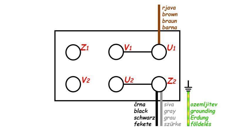 Schemat WTYCZKI Z KABLEM ON/OFF 1 FAZA (3POLE) 230V