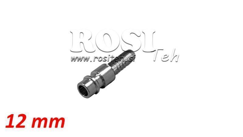 PNEUMATYCZNE SZYBKIE ZŁĄCZE MĘSKIE ŚWIERK 12mm - DN7.2