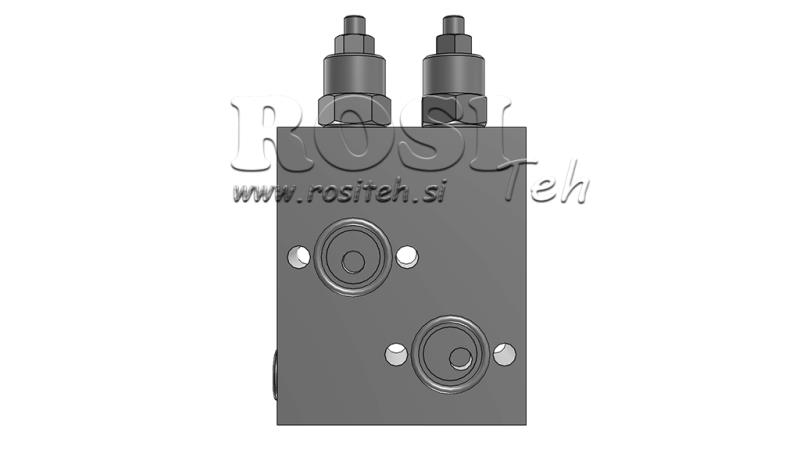 VENTIL TIL HYDRAULISK BREMSE AF HYDRAULIKMOTOR KPBR-250/1/D