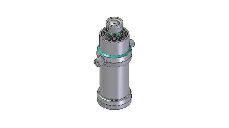 4052S -CYLINDER TELESCOPICZNY STANDARDOWY/KULOWY 5 ETAPÓW SKOK 2100 ŚREDNICA 190