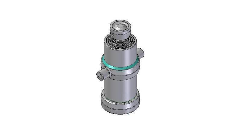 5001S - CILINDRO TELESCOPICO STANDARD/BALL 5 STADI CORSO 1520 DIAMETRO 170