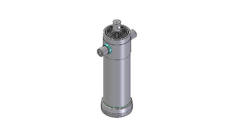 6011F -TELESCOPICKÝ CYLINDR STANDARD/DÍRA 6 STUPŇŮ CESTA 2557 FI 152