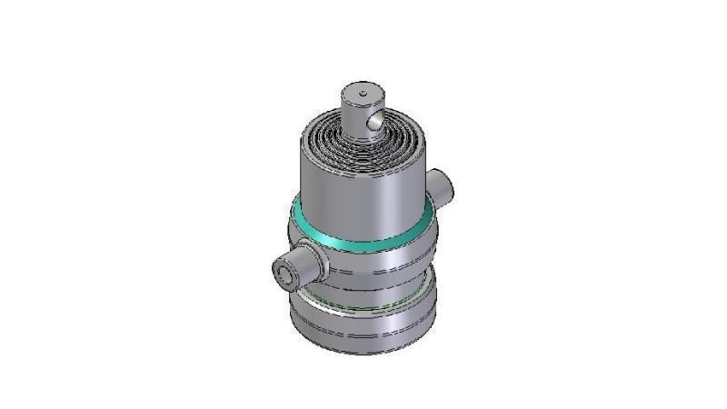 6018F -TELESKOPSKI CILINDAR STANDARD/RUPA 6 STUPNJEVA HOD 1165 FI 170