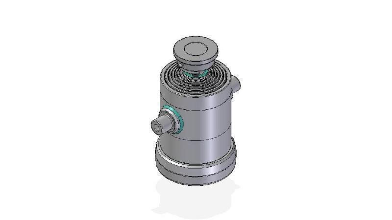 7031S -TELESCOPICKÝ CYLINDR STANDARD/KULIČKA 7 STUPŇŮ ZDVIH 1737 PRŮMĚR 240