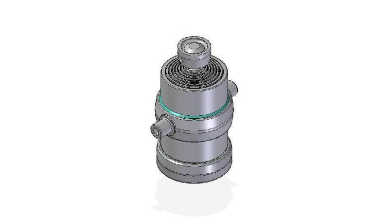 7051S -CYLINDER TELESKOPOWY STANDARDOWY/KULKA 7 ETAPÓW SKOKU 1770 ŚREDNICA 215