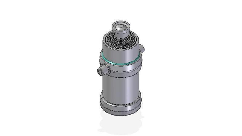 7053S -TELESCOPISK SYLINDER STANDARD/KULE 7 TRINN SLAG 2555 DIAMETER 215