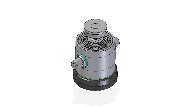 7080S -CILINDRO TELESCÓPICO ESTÁNDAR/BOLA 7 ETAPAS RECORRIDO 1527 DIÁMETRO 300