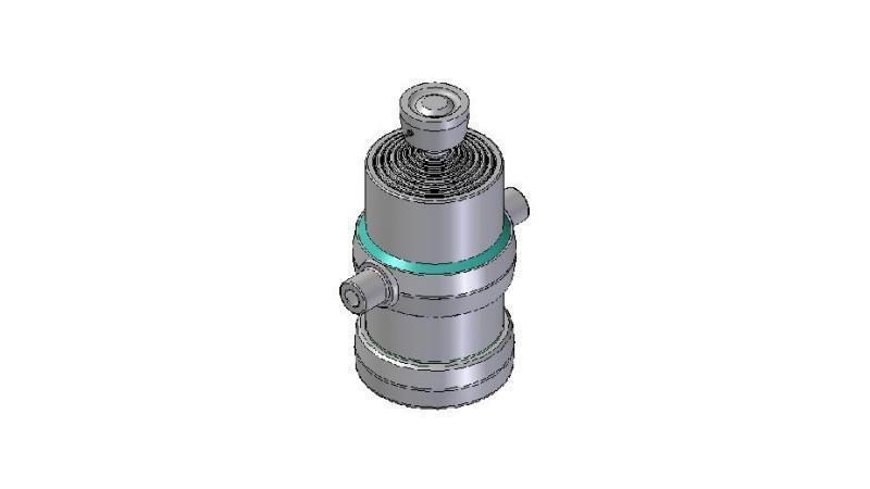 8004S -CYLINDER TELESKOPOWY STANDARD/KULKA 8 ETAPÓW PRZESUNIĘCIA 1940 ŚREDNICA 190