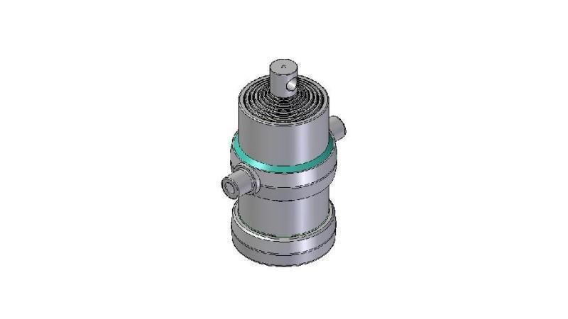 8005F -TELESCOPICKÝ CYLINDR STANDARD/DÍRA 8 STUPŇŮ ZDVIH 2060 FI 190