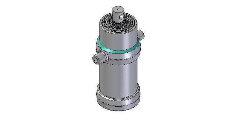 8007F -TELESCOPICKÝ CYLINDR STANDARD/DÍRA 8 STUPŇŮ ZDVIH 2980 FI 190