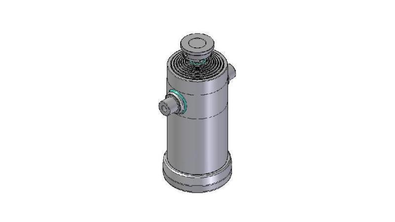 8036S - CILINDRO TELESCOPICO STANDARD/PALLA 8 STADI CORSO 3500 DIAMETRO 270