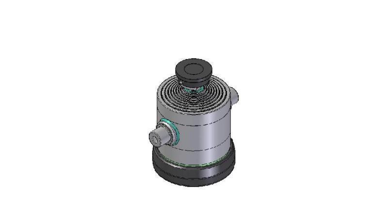 9050S -TELESCOPIC CYLINDER STANDARD/BALL 9 STAGES TRAVEL 2022 DIAMETER 300