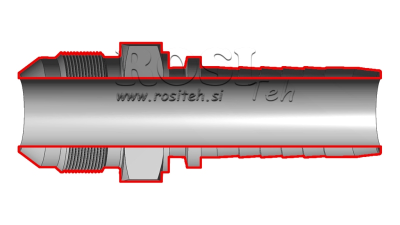 HIDRAULIČNI PRIKLJUČAK AGJ JIC74° MUŠKI DN5-1/2-20