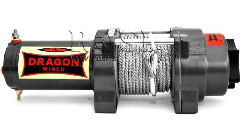 12 V ELEKTRICKÝ VYHÝBACÍ ZDVIHÁK DWH 4500 HD - 2041 kg