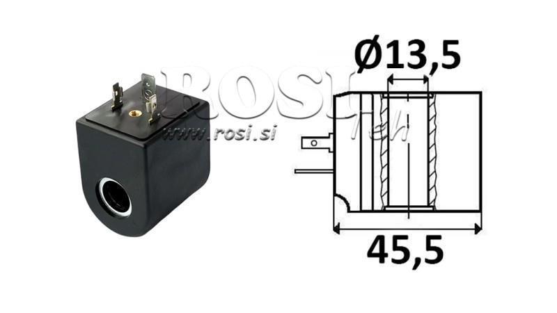 ELEKTRO MAGNETNA TULJAVA 24V DC - CB08 - fi 13,5mm-39,3mm 20W