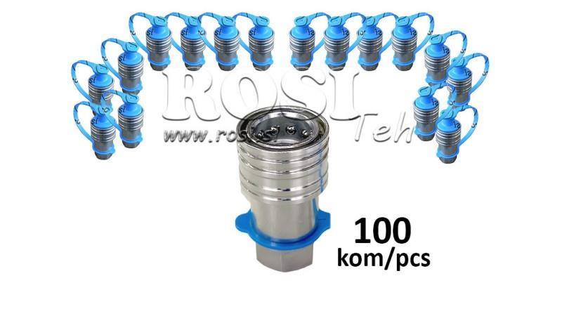 ACCOPPIAMENTO RAPIDO FEMMINA 1/2 PER TRACTOR (PACCO 100 PEZZI)