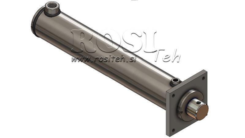 HYDRAULIKCYLINDER MED MONTERINGSPLADE 110/70-500