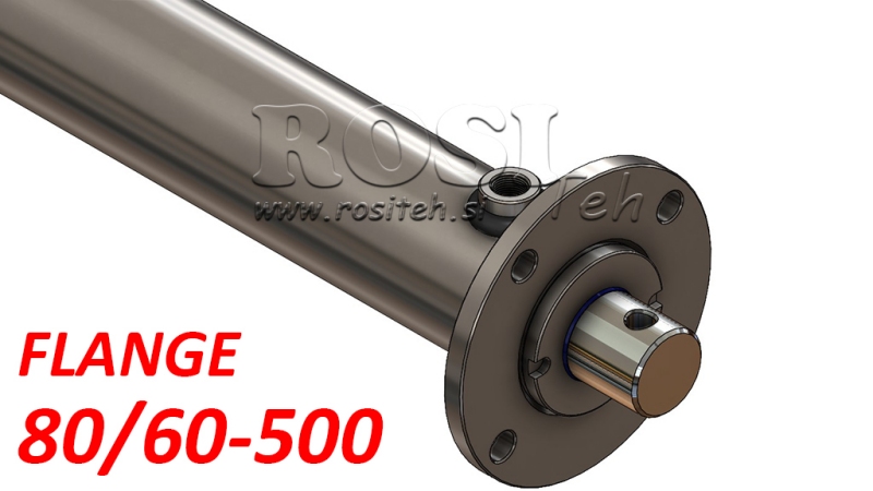 HYDRAULISK CYLINDER FLANGE 80/60-500