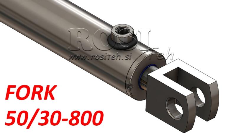 CYLINDER HYDRAULICZNY WIDŁA 50/30-800