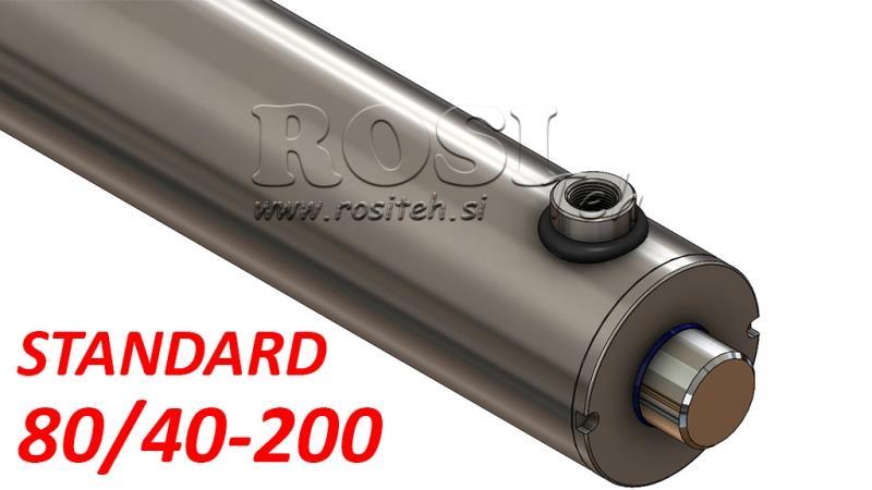 STANDARDNI HIDRAULIČNI CILINDAR 80/40-200