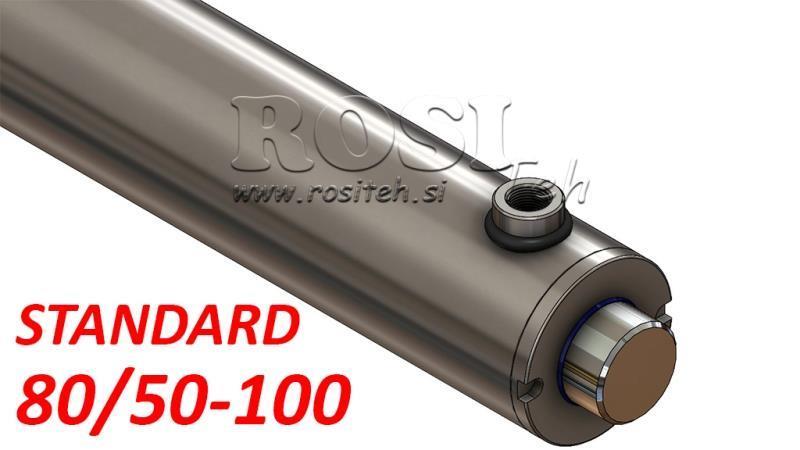 STANDARDOWY CYLINDER HYDRAULICZNY 80/50-100