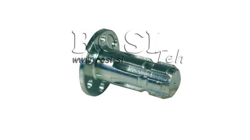 GIUNTO CARDANICO CON FLANGIA 6 FORI 1 3/8