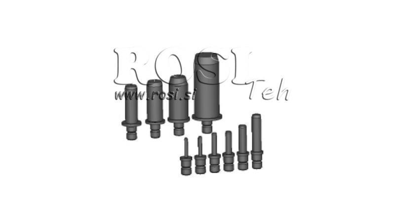 KIT 10 VERKTØY FOR EKSTERN BEHANDLING (6/8/10/13/16/19/25/32/38/50)