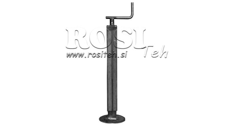 NAVOJNA PODPORNA NOGA (VIŠINA 630mm - HOD 255mm) - 300KG