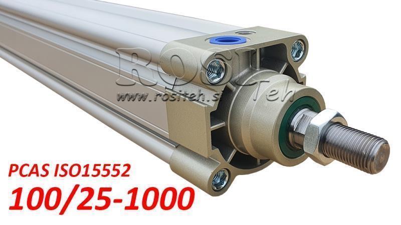 PNEUMATSKI CILINDAR PCAS 100/25-1000 BE ISO15552