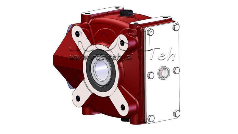 GEARKASSE - GEARKASSE RT120 TIL HYDRAULIKMOTOR MP/MR/MS FORHOLD 4.1:1